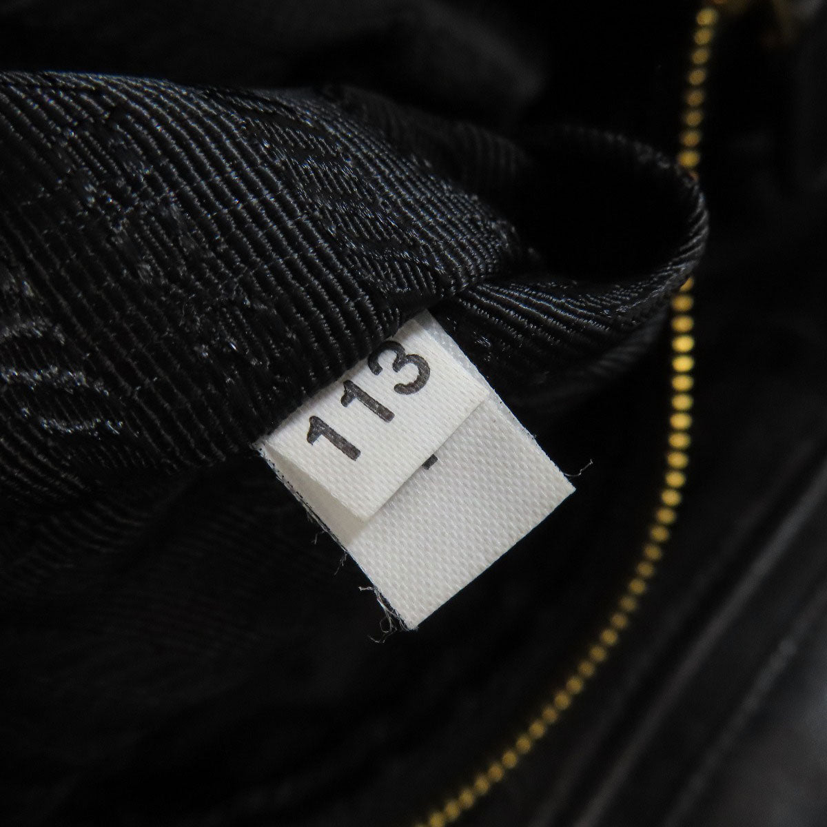 PRADA プラダ 2WAY ハンドバッグ ラムスキン レディース 中古