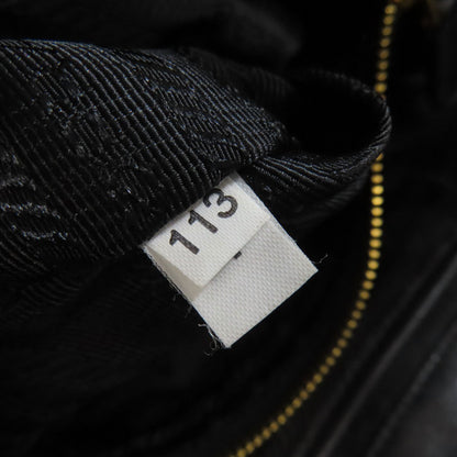 PRADA プラダ 2WAY ハンドバッグ ラムスキン レディース 中古