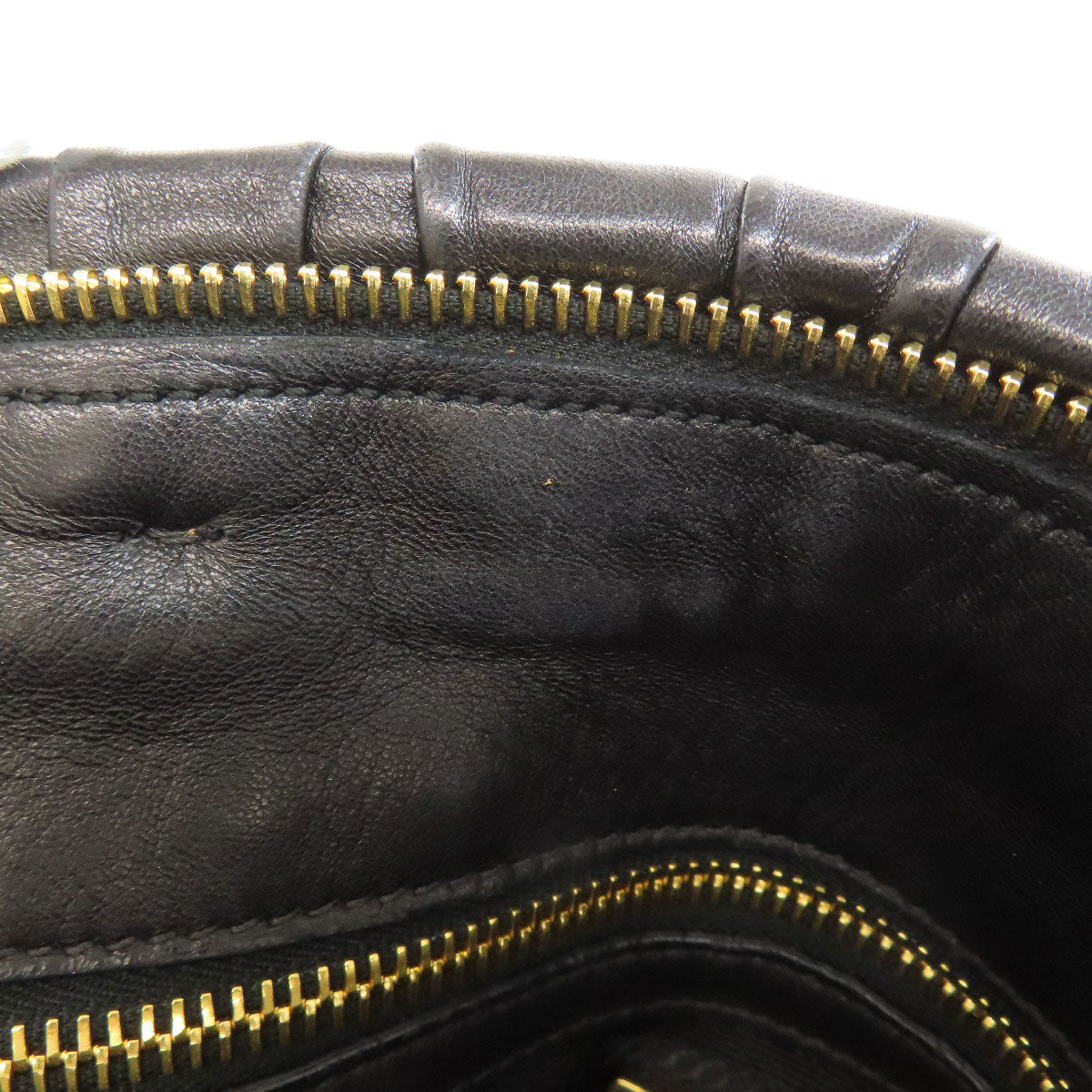 PRADA プラダ 2WAY ハンドバッグ ラムスキン レディース 中古