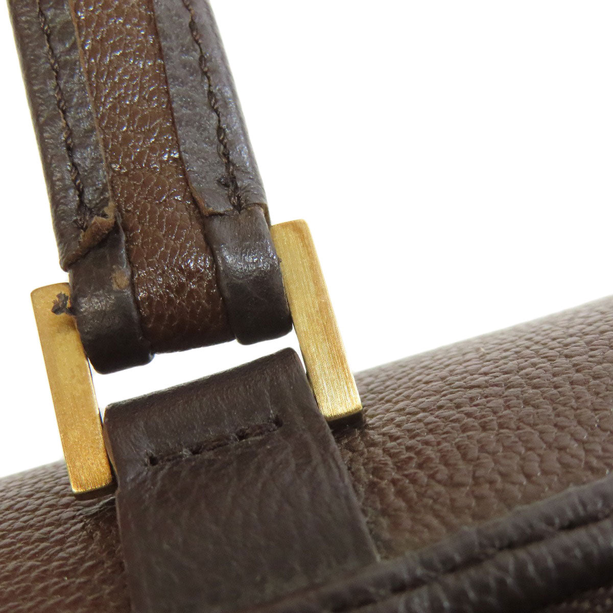 DELVAUX デルヴォー アストリッド ミニボストン ハンドバッグ レザー レディース 中古