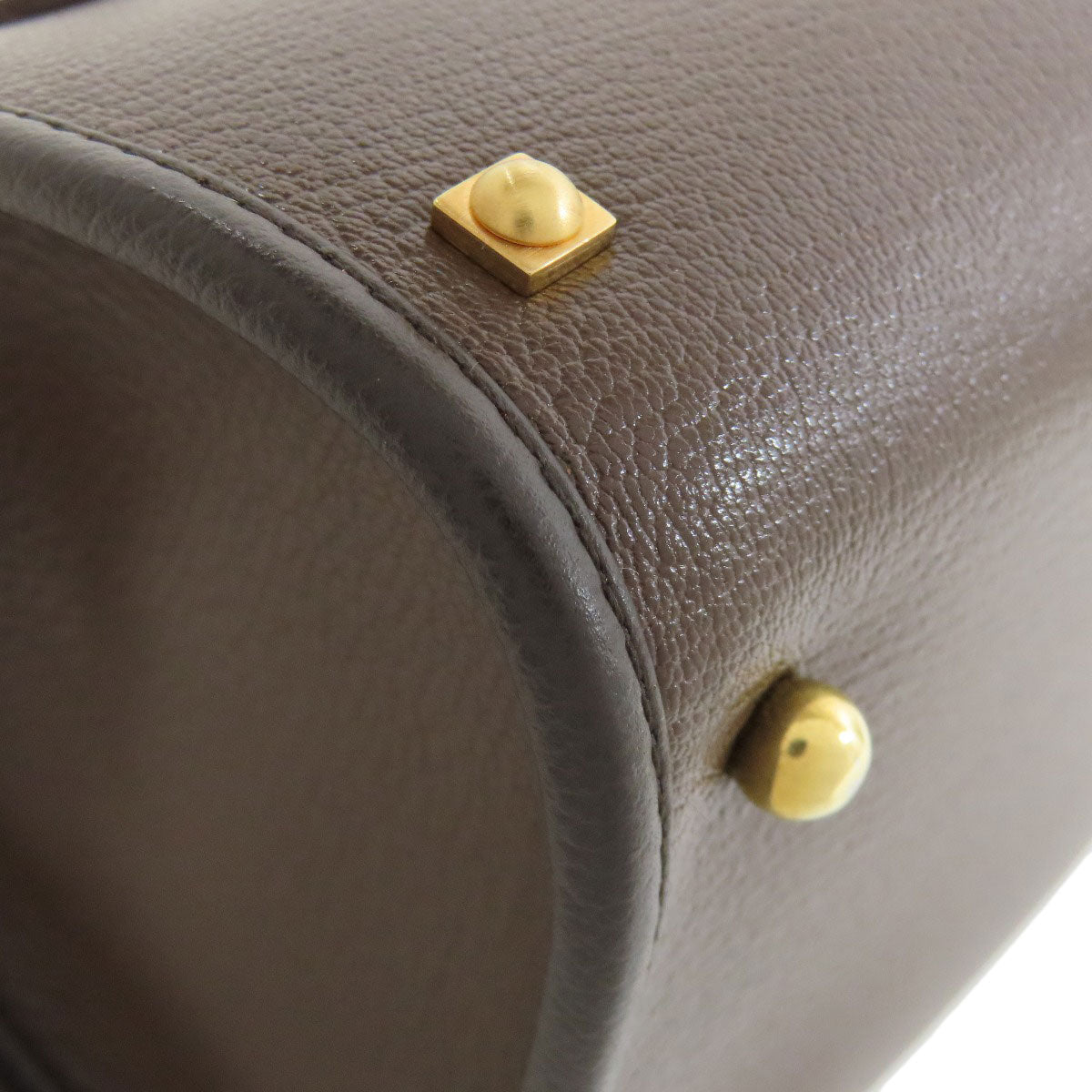DELVAUX デルヴォー アストリッド ミニボストン ハンドバッグ レザー レディース 中古