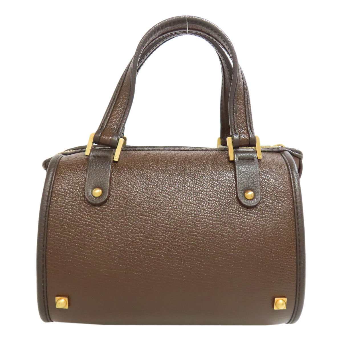 DELVAUX デルヴォー アストリッド ミニボストン ハンドバッグ レザー レディース 中古