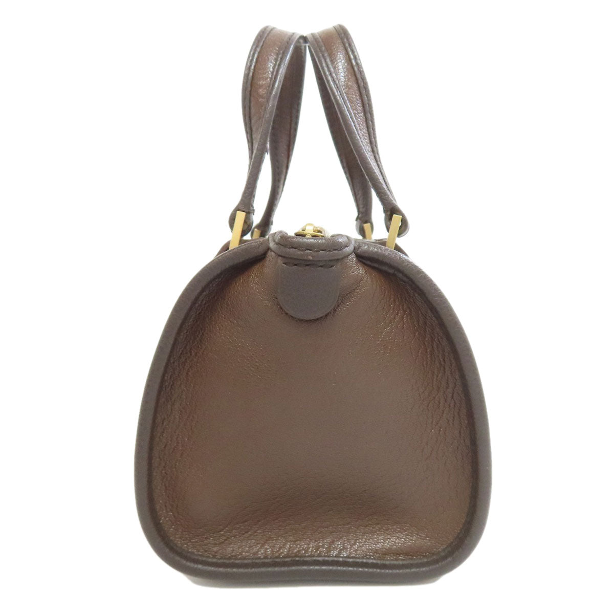 DELVAUX デルヴォー アストリッド ミニボストン ハンドバッグ レザー レディース 中古