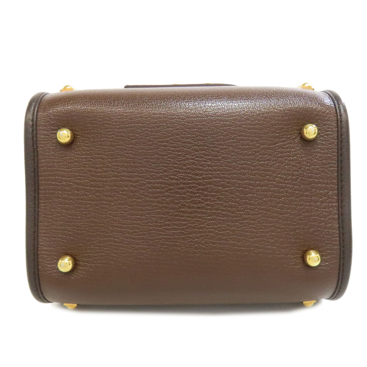 DELVAUX デルヴォー アストリッド ミニボストン ハンドバッグ レザー レディース 中古