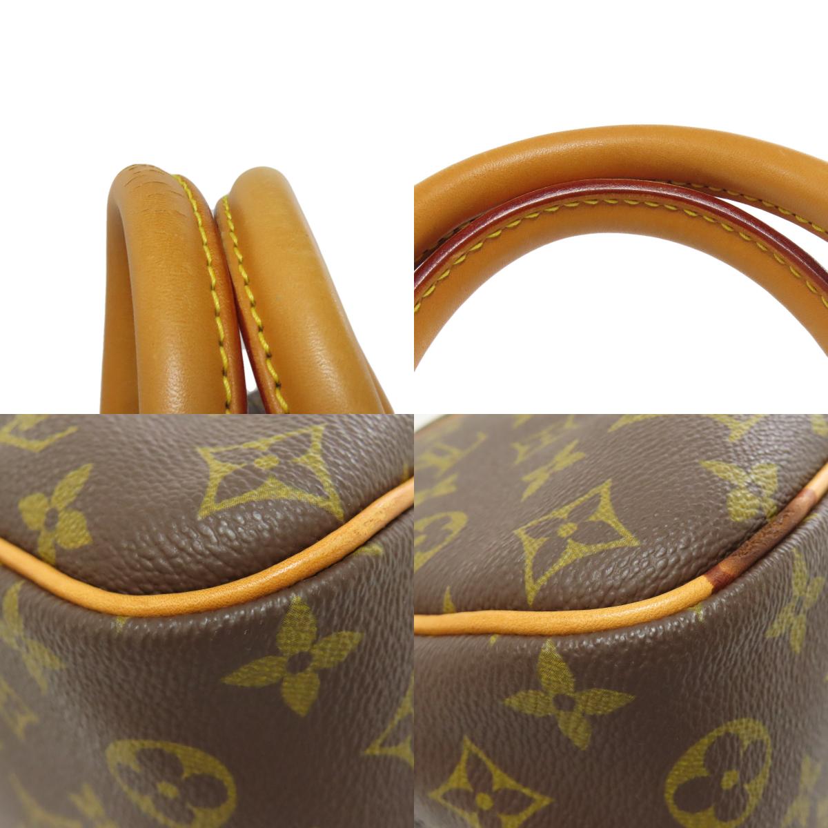 LOUIS VUITTON ルイヴィトン M47270 ドーヴィル ハンドバッグ モノグラムキャンバス レディース 中古