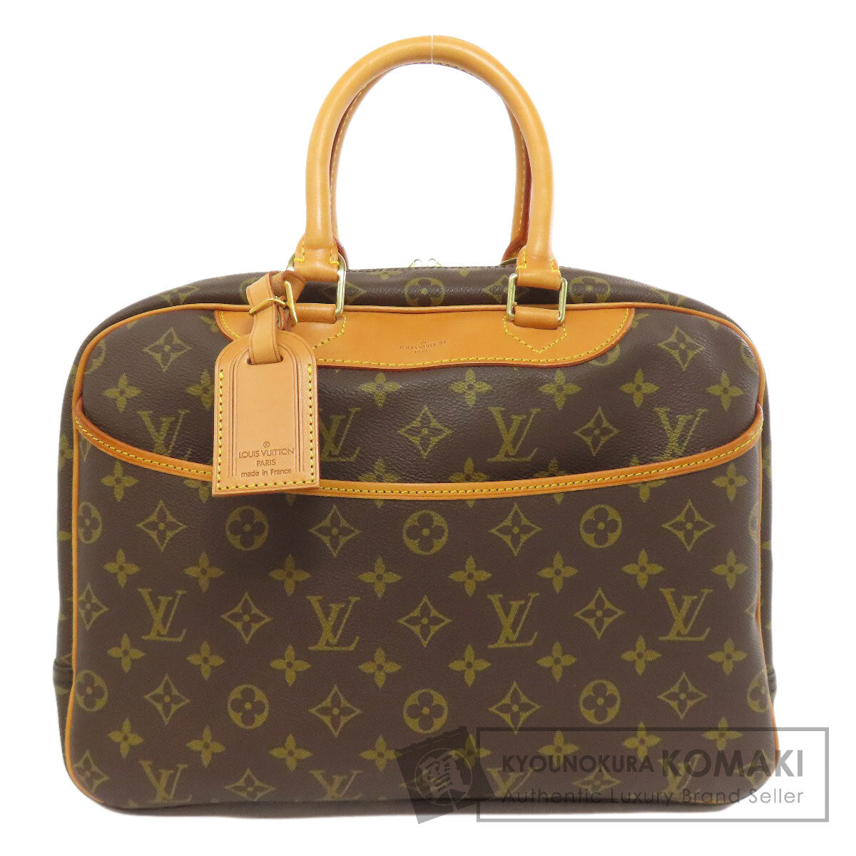 LOUIS VUITTON ルイヴィトン M47270 ドーヴィル ハンドバッグ モノグラムキャンバス レディース 中古