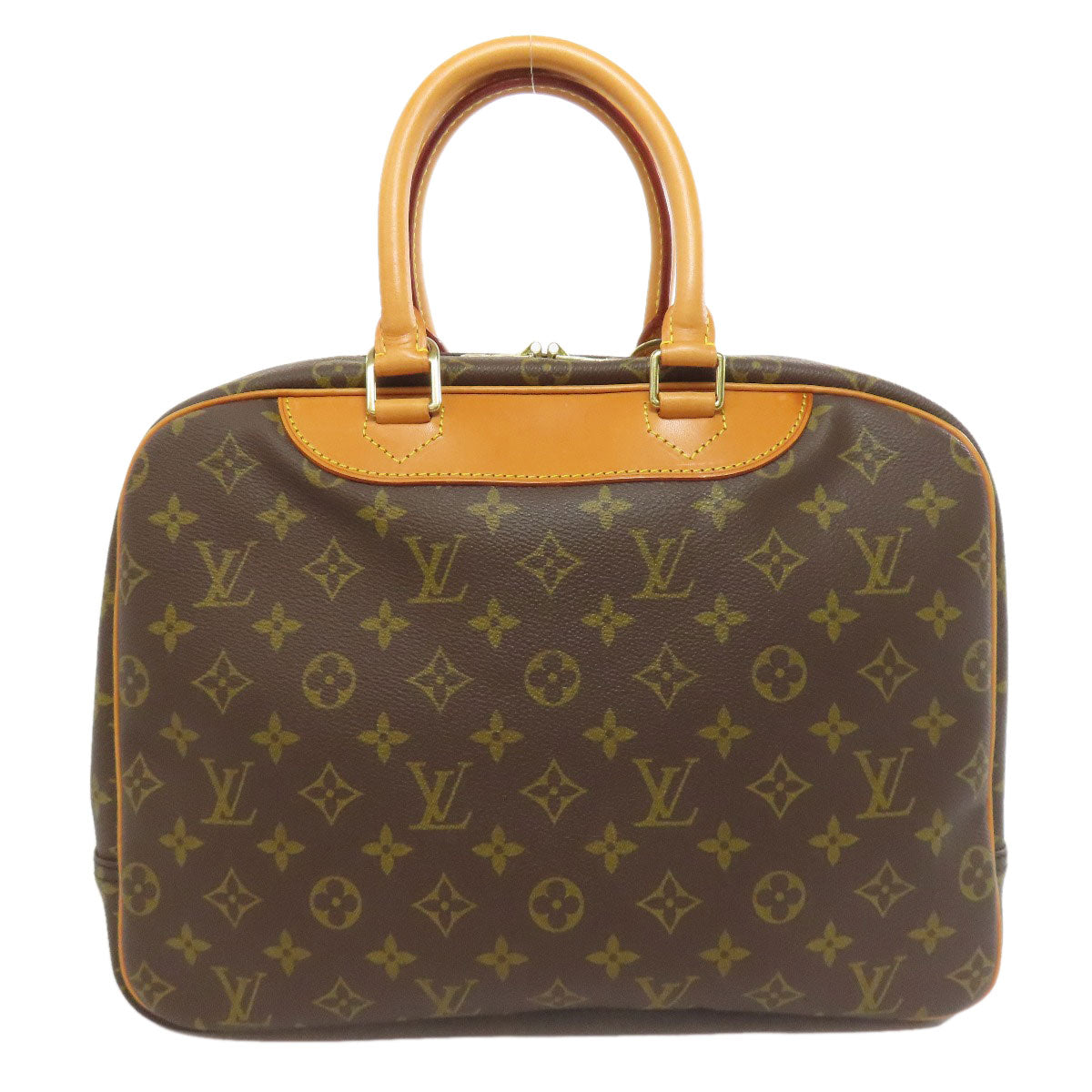 LOUIS VUITTON ルイヴィトン M47270 ドーヴィル ハンドバッグ モノグラムキャンバス レディース 中古