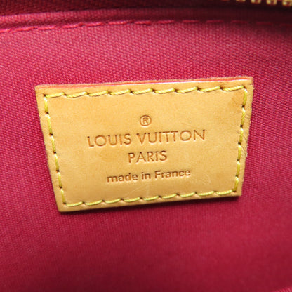 LOUIS VUITTON ルイヴィトン M91593 アルマBB レイユール ハンドバッグ ヴェルニ レディース 中古