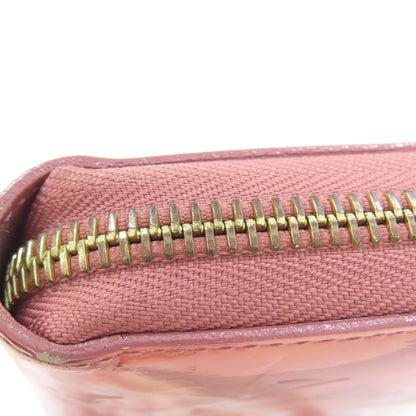 LOUIS VUITTON ルイヴィトン M90020 ジッピー・ウォレット 旧 イカットフラワー 長財布（小銭入れあり） ヴェルニ レディース 中古