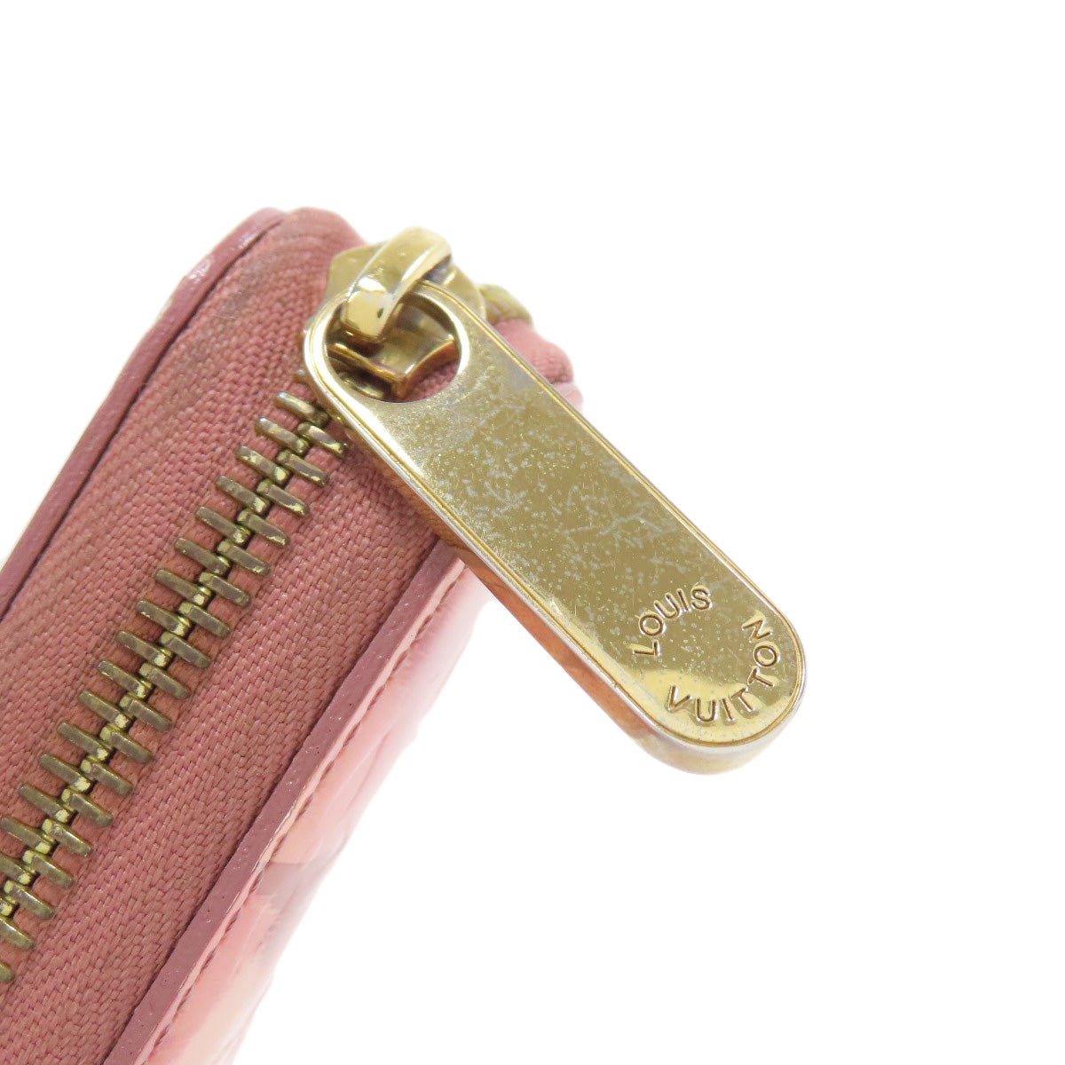 LOUIS VUITTON ルイヴィトン M90020 ジッピー・ウォレット 旧 イカットフラワー 長財布（小銭入れあり） ヴェルニ レディース 中古