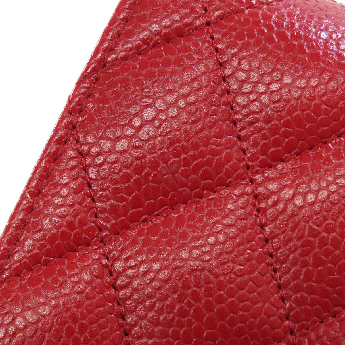 CHANEL シャネル ココマーク マトラッセ シルバー金具 長財布（小銭入れあり） グレインド カーフスキン レディース 中古