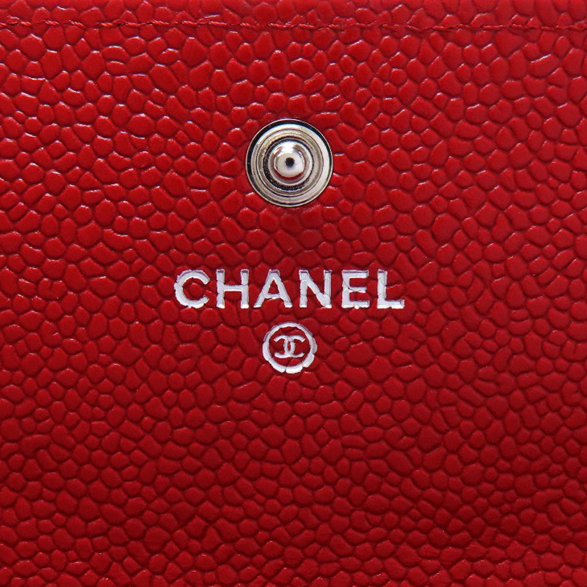 CHANEL シャネル ココマーク マトラッセ シルバー金具 長財布（小銭入れあり） グレインド カーフスキン レディース 中古