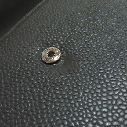 CHANEL シャネル ココマーク 長財布（小銭入れあり） グレインド カーフスキン レディース 中古