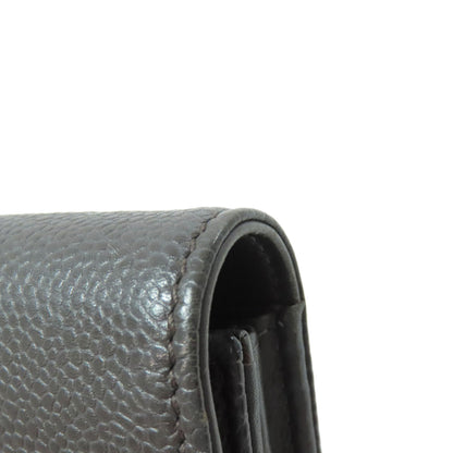 CHANEL シャネル ココマーク 長財布（小銭入れあり） グレインド カーフスキン レディース 中古