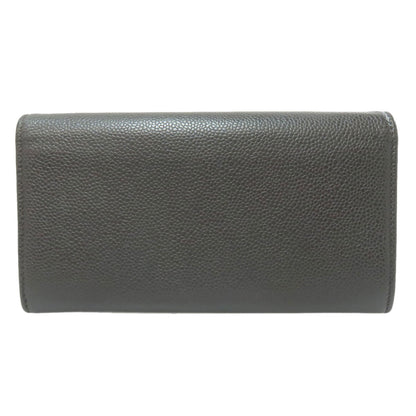 CHANEL シャネル ココマーク 長財布（小銭入れあり） グレインド カーフスキン レディース 中古