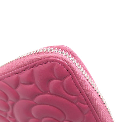 CHANEL シャネル カメリア ココマーク シルバー金具 長財布（小銭入れあり） カーフ レディース 中古