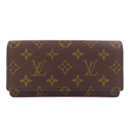 LOUIS VUITTON ルイヴィトン ポルト カルト クレディ 長財布（小銭入れなし） モノグラムキャンバス レディース 中古