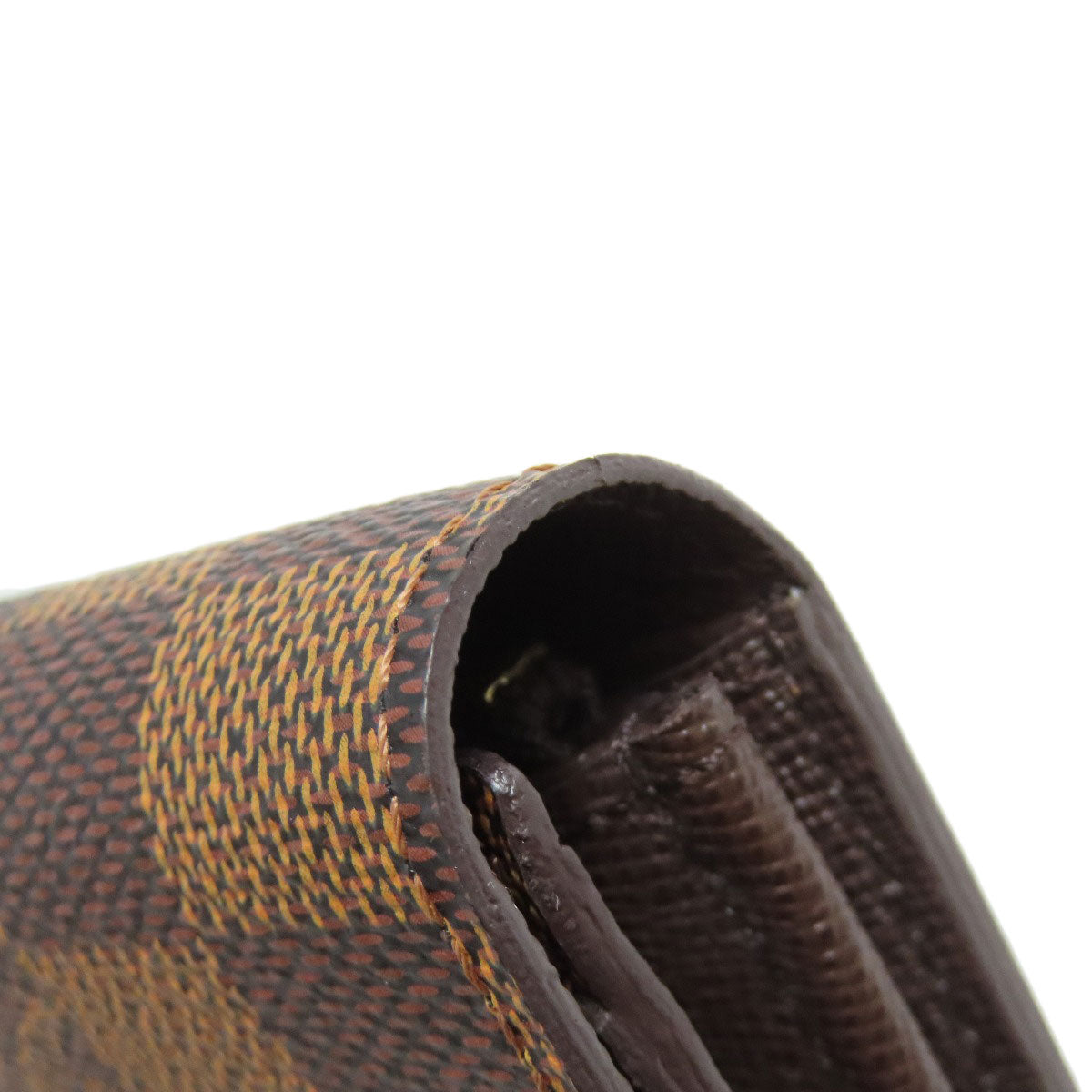 LOUIS VUITTON ルイヴィトン N61734 ポルトフォイユ・サラ 旧 長財布（小銭入れあり） ダミエキャンバス レディース 中古