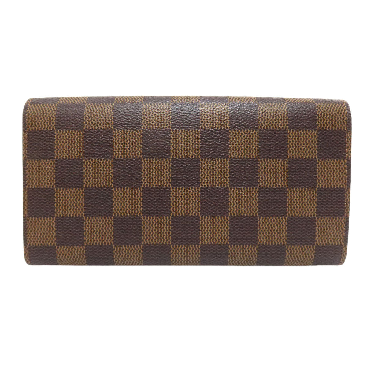 LOUIS VUITTON ルイヴィトン N61734 ポルトフォイユ・サラ 旧 長財布（小銭入れあり） ダミエキャンバス レディース 中古
