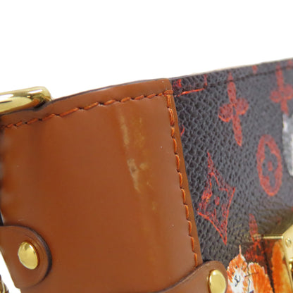 LOUIS VUITTON ルイヴィトン M63892 エッセンシャル トランク キャットグラム アクセサリーポーチ モノグラムキャンバス レディース 中古
