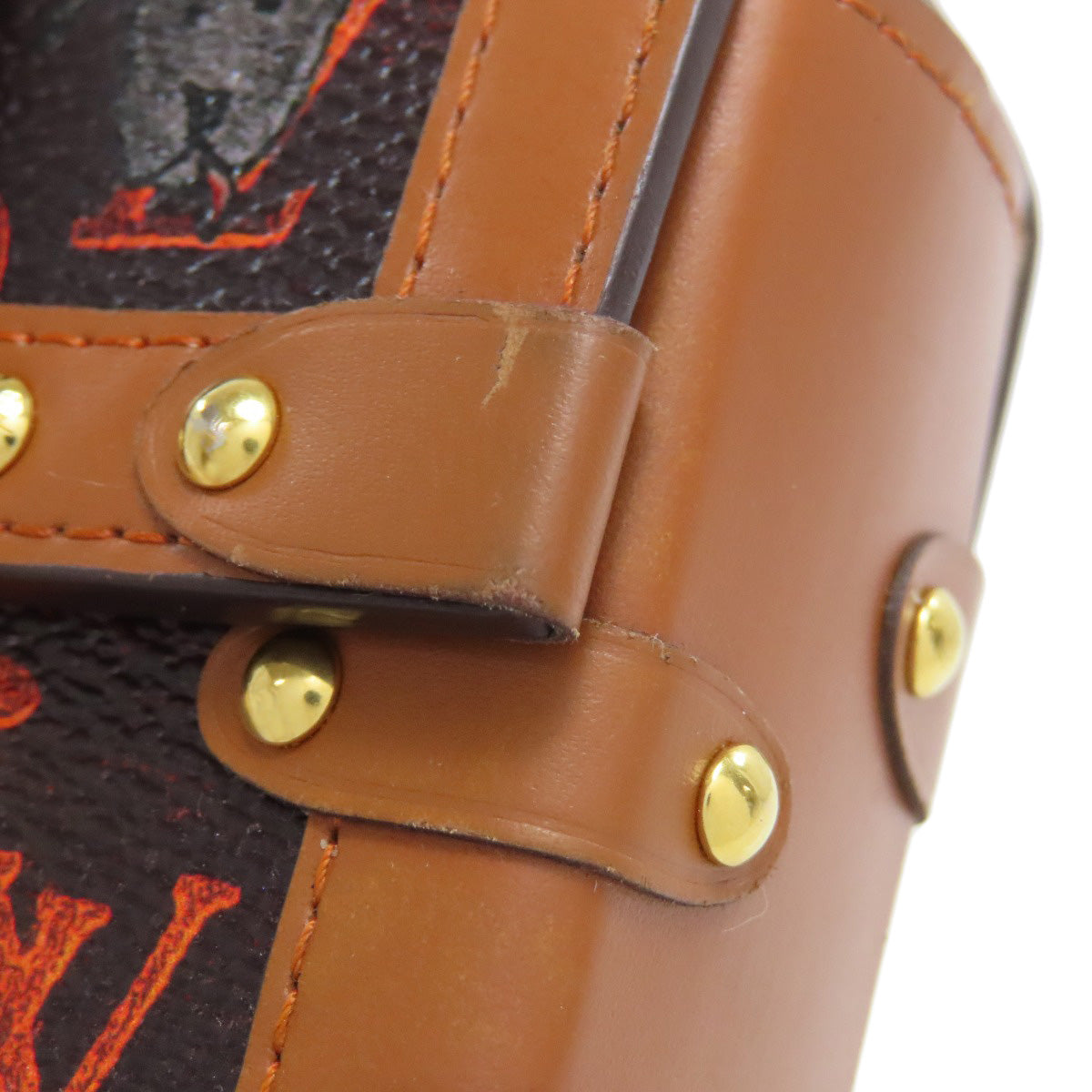 LOUIS VUITTON ルイヴィトン M63892 エッセンシャル トランク キャットグラム アクセサリーポーチ モノグラムキャンバス レディース 中古