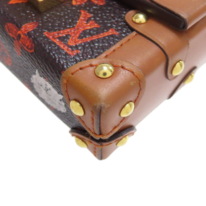 LOUIS VUITTON ルイヴィトン M63892 エッセンシャル トランク キャットグラム アクセサリーポーチ モノグラムキャンバス レディース 中古