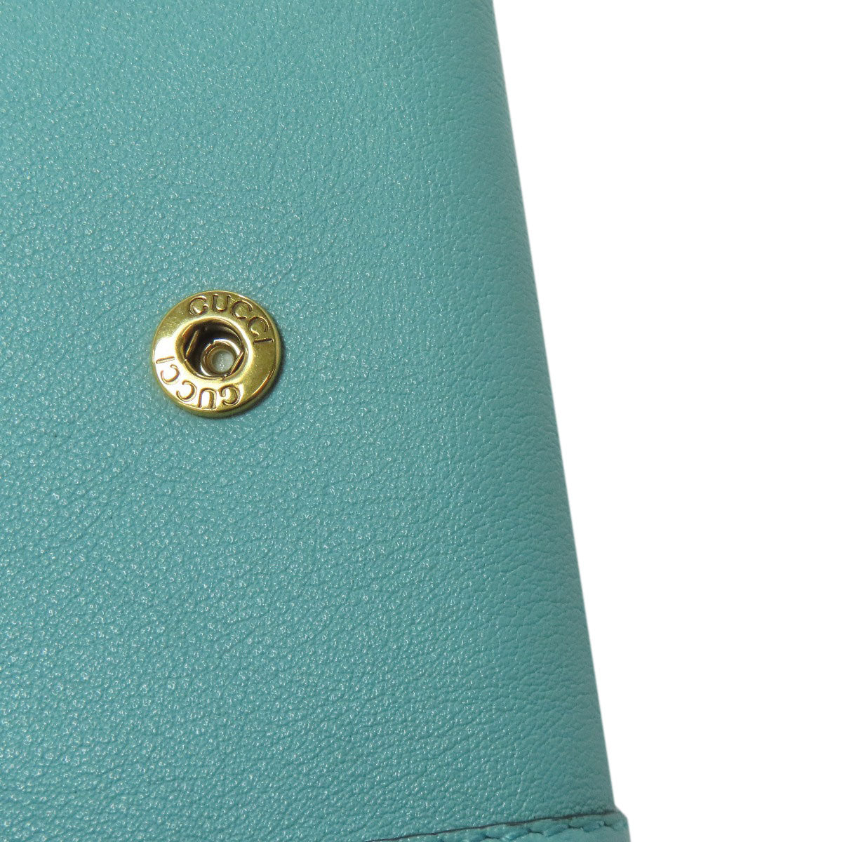 GUCCI グッチ 658633 ダイアナ バンブー コンパクトウォレット 二つ折り財布（小銭入れあり） カーフ レディース 中古