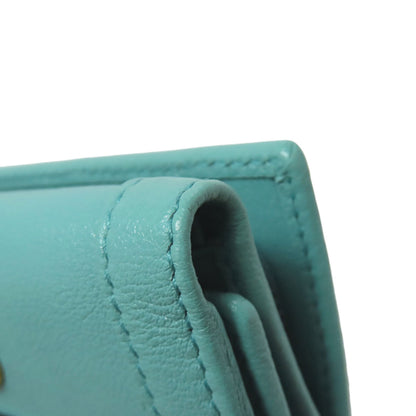 GUCCI グッチ 658633 ダイアナ バンブー コンパクトウォレット 二つ折り財布（小銭入れあり） カーフ レディース 中古