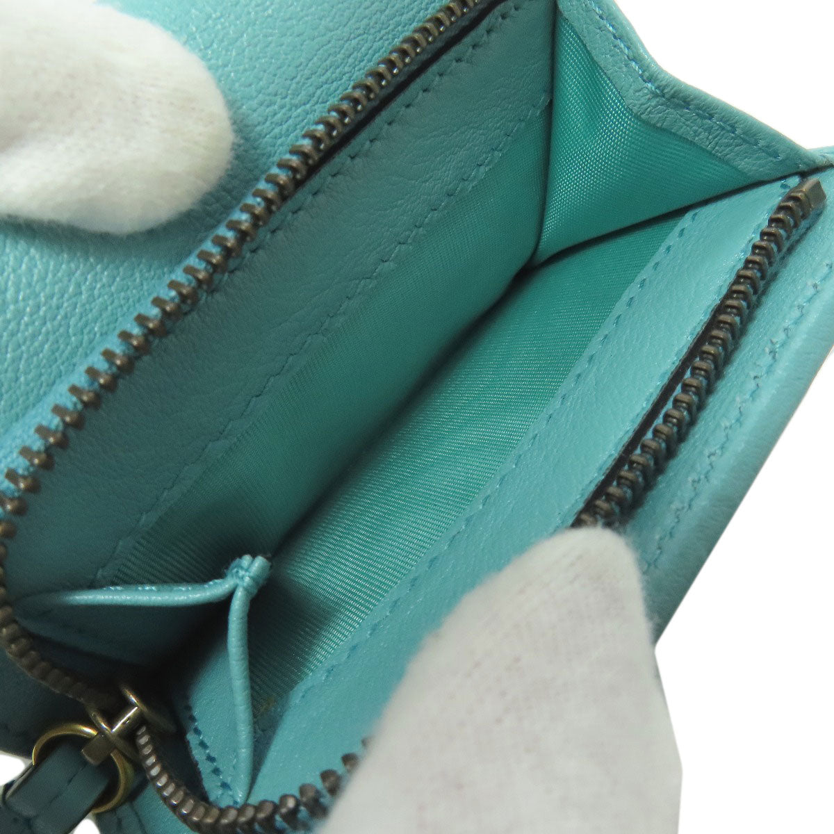 GUCCI グッチ 658633 ダイアナ バンブー コンパクトウォレット 二つ折り財布（小銭入れあり） カーフ レディース 中古