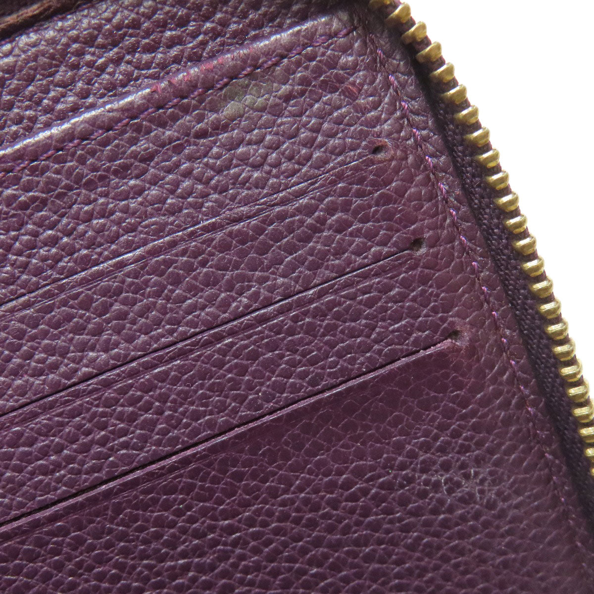 LOUIS VUITTON ルイヴィトン M60359 ポルトフォイユ・スクレットロン 長財布（小銭入れあり） アンプラント レディース 中古