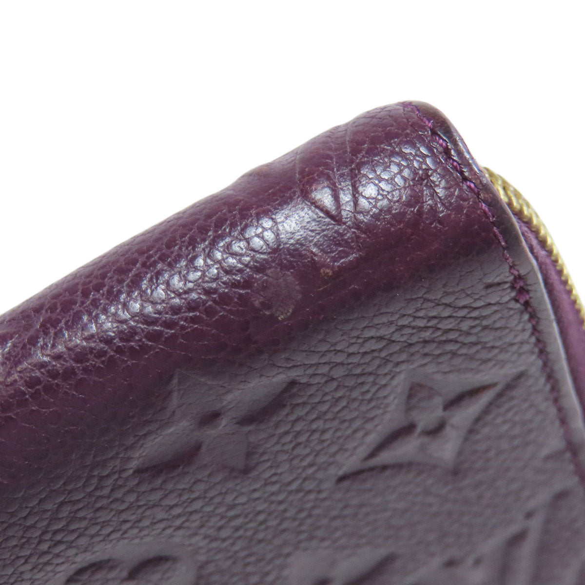 LOUIS VUITTON ルイヴィトン M60359 ポルトフォイユ・スクレットロン 長財布（小銭入れあり） アンプラント レディース 中古