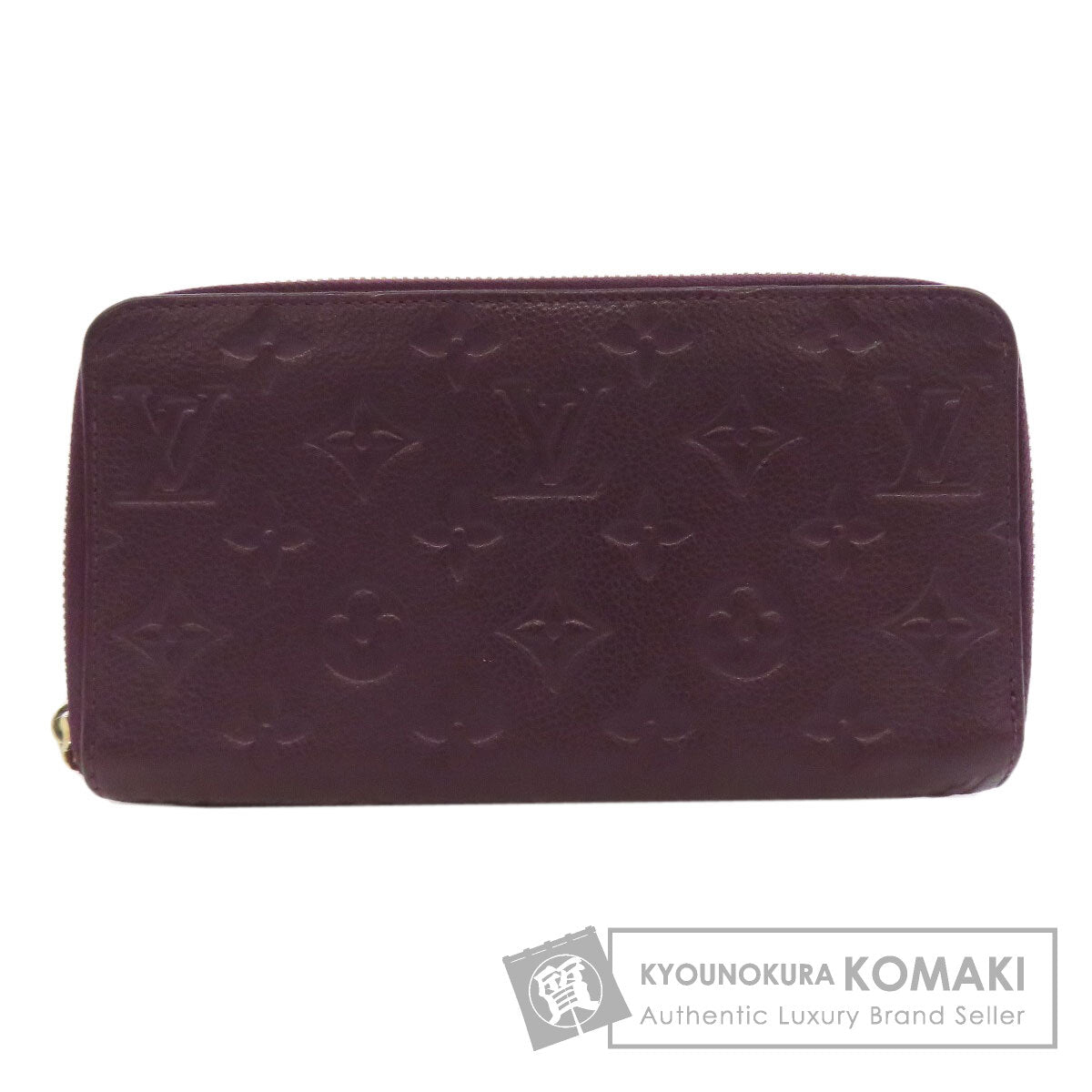 LOUIS VUITTON ルイヴィトン M60359 ポルトフォイユ・スクレットロン 長財布（小銭入れあり） アンプラント レディース 中古
