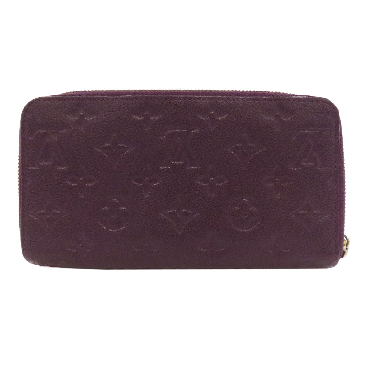 LOUIS VUITTON ルイヴィトン M60359 ポルトフォイユ・スクレットロン 長財布（小銭入れあり） アンプラント レディース 中古