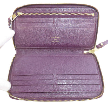 LOUIS VUITTON ルイヴィトン M60359 ポルトフォイユ・スクレットロン 長財布（小銭入れあり） アンプラント レディース 中古