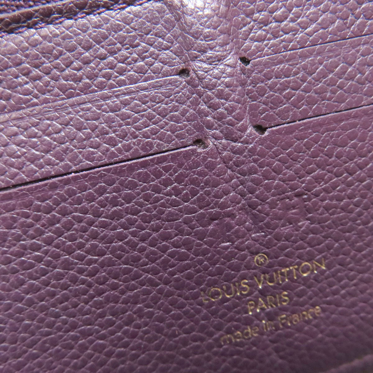 LOUIS VUITTON ルイヴィトン M60359 ポルトフォイユ・スクレットロン 長財布（小銭入れあり） アンプラント レディース 中古