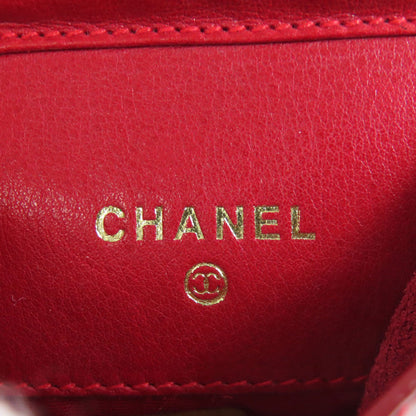 CHANEL シャネル ココマーク チェーンショルダー アクセサリーポーチ エナメル レディース 中古