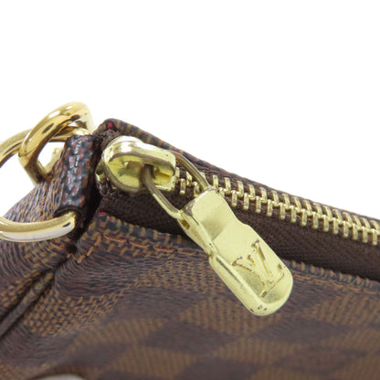 LOUIS VUITTON ルイヴィトン N58009 ミニ・ポシェット・アクセソワール アクセサリーポーチ ダミエキャンバス レディース 中古