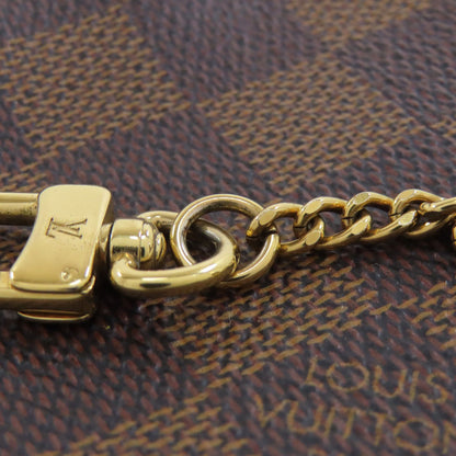 LOUIS VUITTON ルイヴィトン N58009 ミニ・ポシェット・アクセソワール アクセサリーポーチ ダミエキャンバス レディース 中古