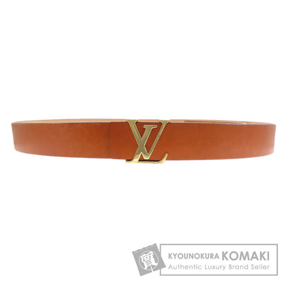 LOUIS VUITTON ルイヴィトン サンチュール LV イニシャル ベルト ノマドレザー メンズ 中古