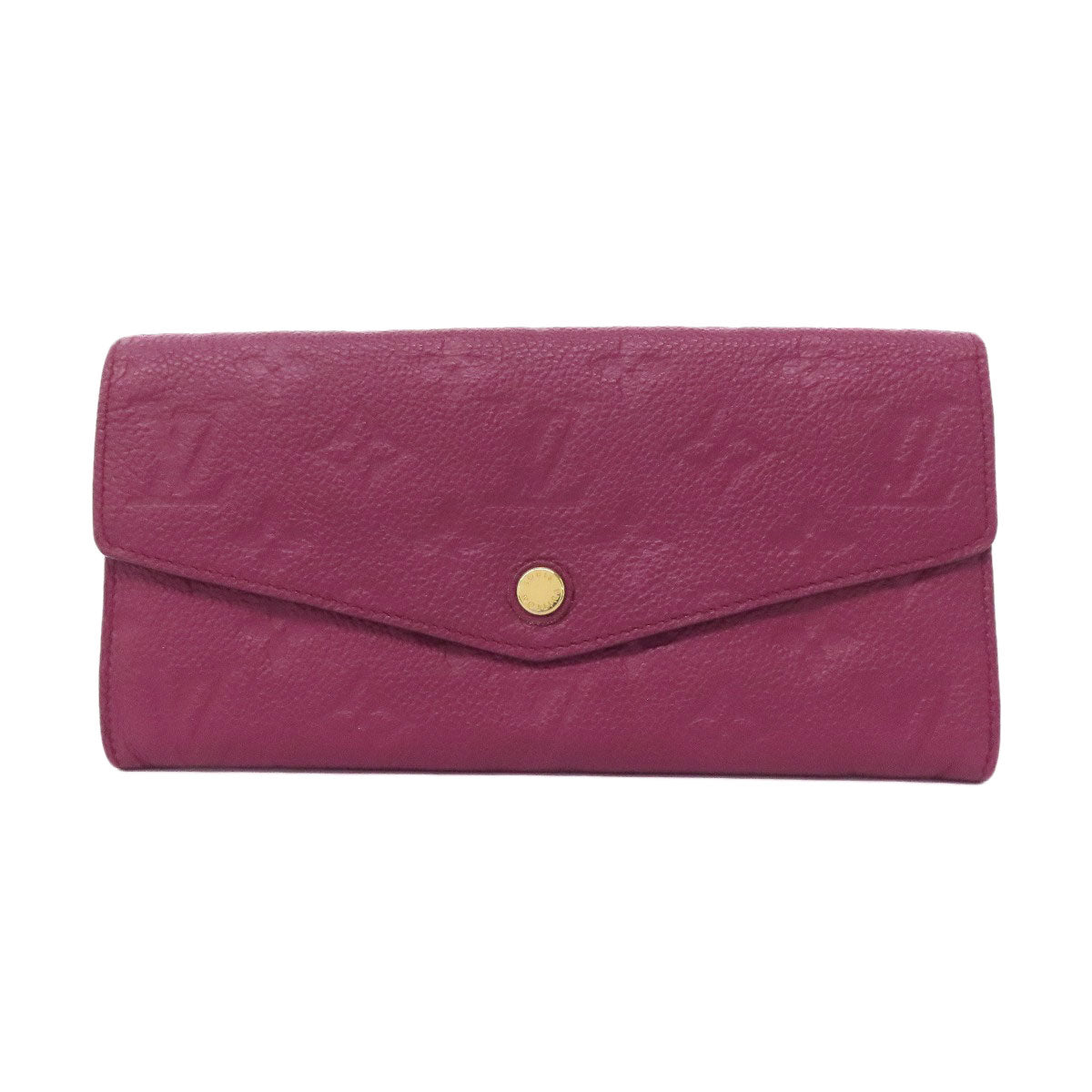 LOUIS VUITTON ルイヴィトン M60341 ポルトフォイユ・キュリーズ 長財布（小銭入れあり） アンプラント レディース 中古