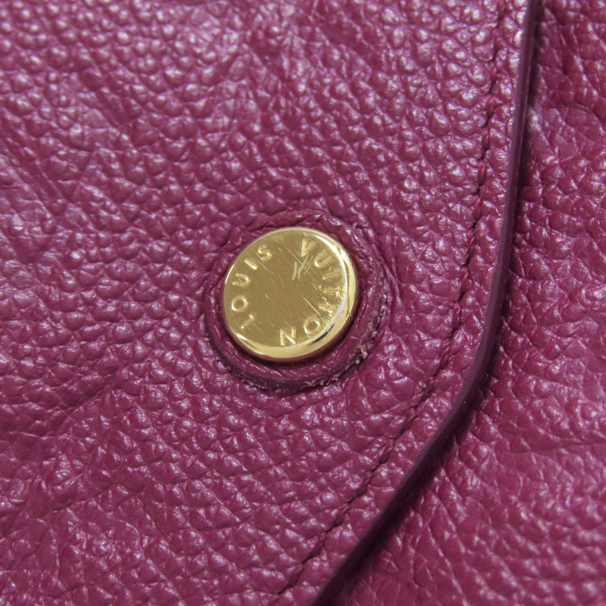 LOUIS VUITTON ルイヴィトン M60341 ポルトフォイユ・キュリーズ 長財布（小銭入れあり） アンプラント レディース 中古