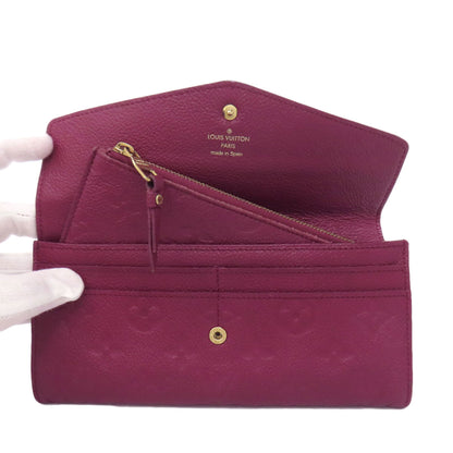 LOUIS VUITTON ルイヴィトン M60341 ポルトフォイユ・キュリーズ 長財布（小銭入れあり） アンプラント レディース 中古