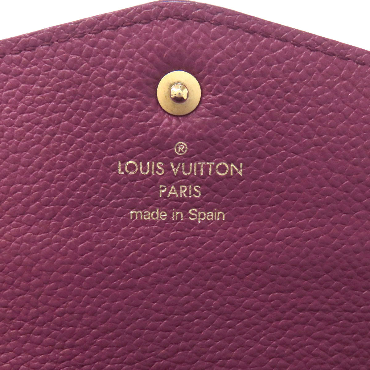LOUIS VUITTON ルイヴィトン M60341 ポルトフォイユ・キュリーズ 長財布（小銭入れあり） アンプラント レディース 中古