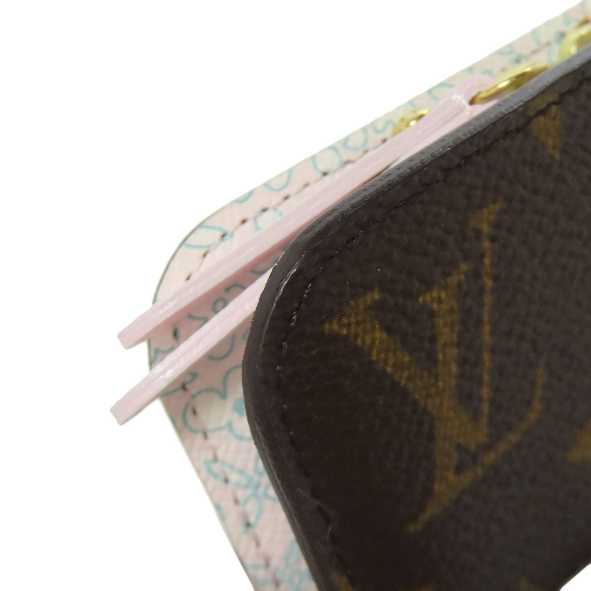 LOUIS VUITTON ルイヴィトン M60229 ポルトモネ・アンソリット フルリ 二つ折り財布（小銭入れあり） モノグラムキャンバス レディース 中古
