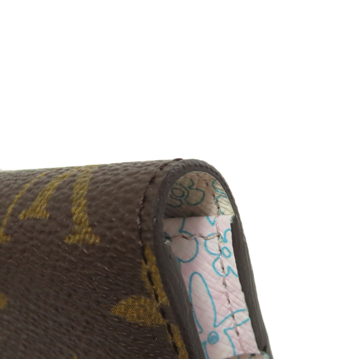 LOUIS VUITTON ルイヴィトン M60229 ポルトモネ・アンソリット フルリ 二つ折り財布（小銭入れあり） モノグラムキャンバス レディース 中古