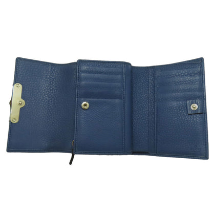 GUCCI グッチ 257017 バンブー 二つ折り財布（小銭入れあり） カーフ レディース 中古