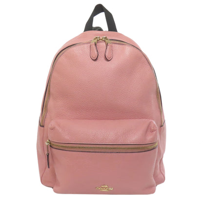 COACH コーチ F29004 ロゴ リュック・デイパック レザー レディース 中古