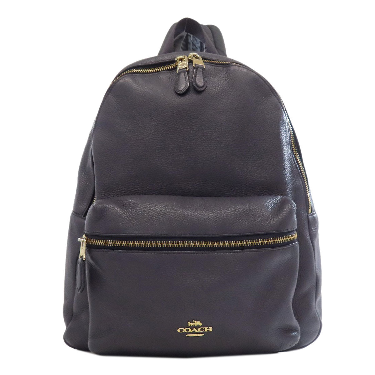 COACH コーチ F29004 ロゴ リュック・デイパック レザー レディース 中古