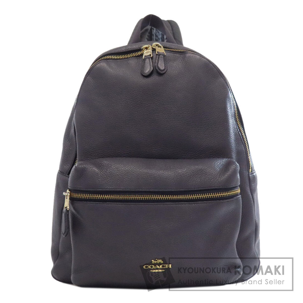COACH コーチ F29004 ロゴ リュック・デイパック レザー レディース 中古