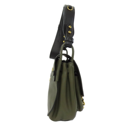 PRADA プラダ 1BD050 チェーンバッグ ショルダーバッグ レザー レディース 中古